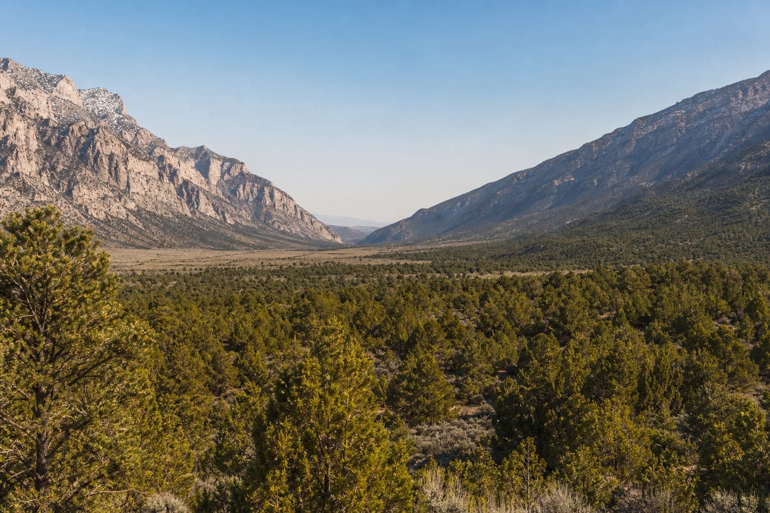 Lovell Canyon valley vista near USFS recreation land — Clark County NV 89124
